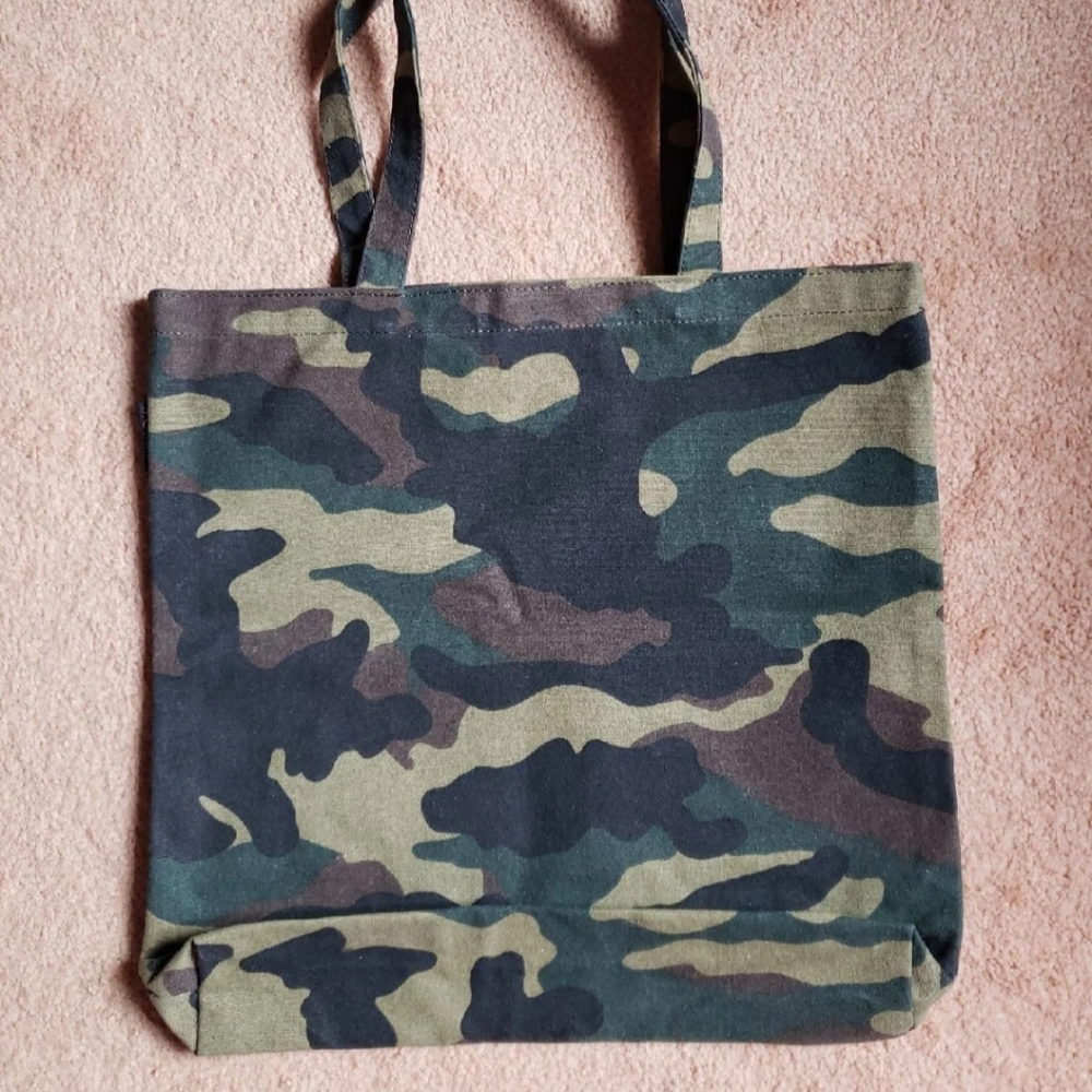 J. Crew Camo Tote Bag